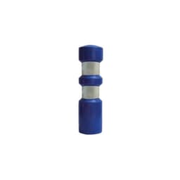 Hito Tubular Fijo Azul 75cm 2 Cintas Azul