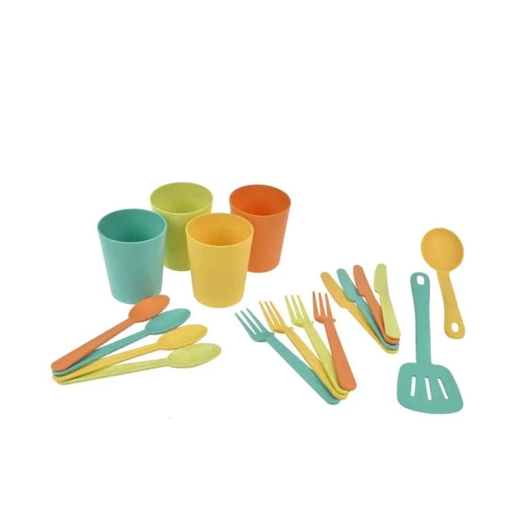 Set de cocina 25 piezas material reciclable