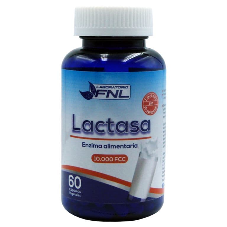 Lactasa 500mg 60 Capsulas