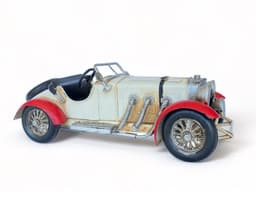 Auto A Escala Tipo Mercedes Antiguo Decoracion Vintage