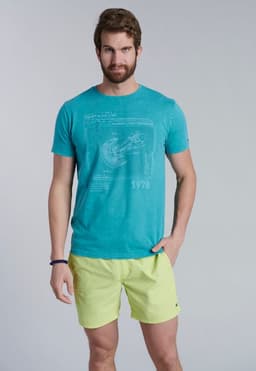 Polera Proceso Michigan Azul Azul S