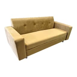Sofa HVM Alonso 3C Mostaza Felpa
