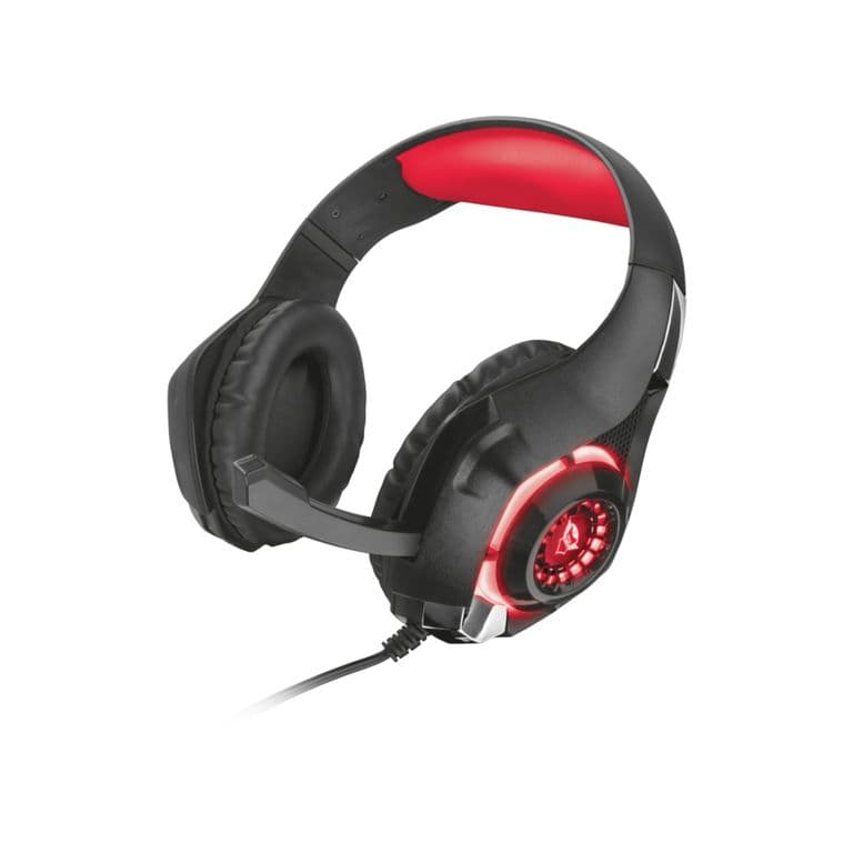 Audifonos Gamer Gxt 313 Nero Led Rojo - SC