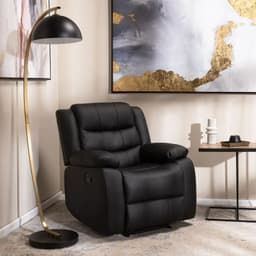 Berger Reclinable Moderno PU Berlin Negro KM060R