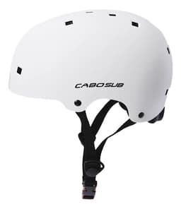 Casco kayak Bicicleta Skate multiuso ajustable - Blanco - L