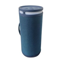 Parlante Bluetooth Recargable Con Luz RGB/USB/TF/FM Azul