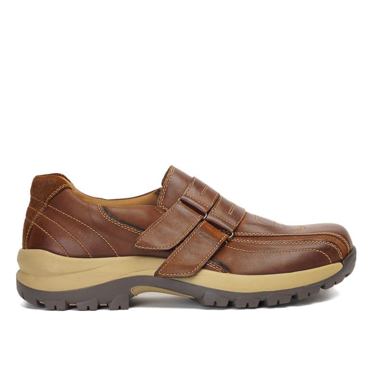 Zapato Hombre Rojizo Jahidi Rojo 39