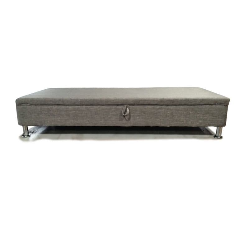 Base Baul HVM 1P Gris Lino Pmetal