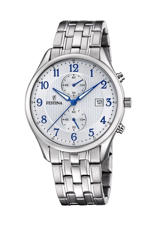Reloj F6854/A Blanco Hombre Retro Blanco TALLA UNICA