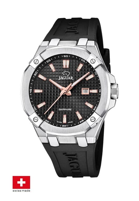 Reloj J1010/4 Swiss Negro Hombre Diplomatic Negro TALLA UNICA