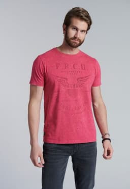 Polera Proceso Nashville Rojo Rojo S