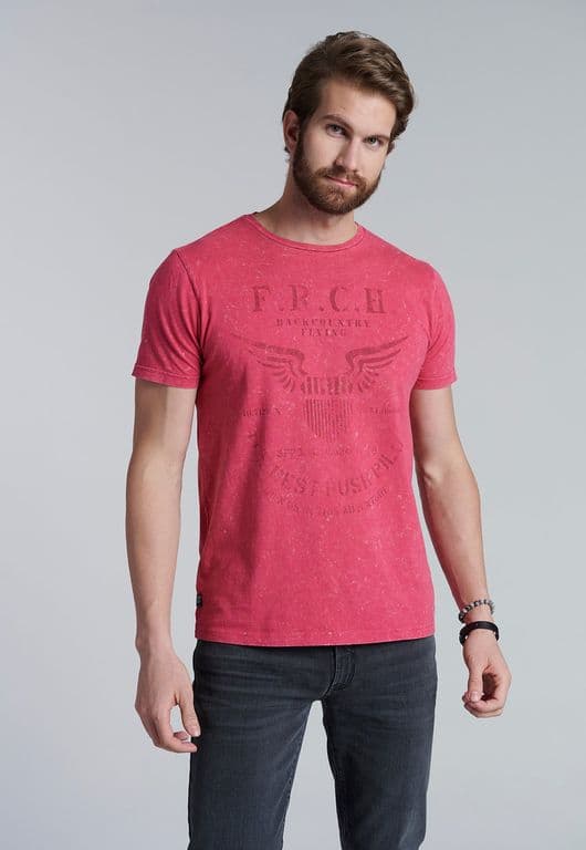 Polera Proceso Nashville Rojo Rojo S
