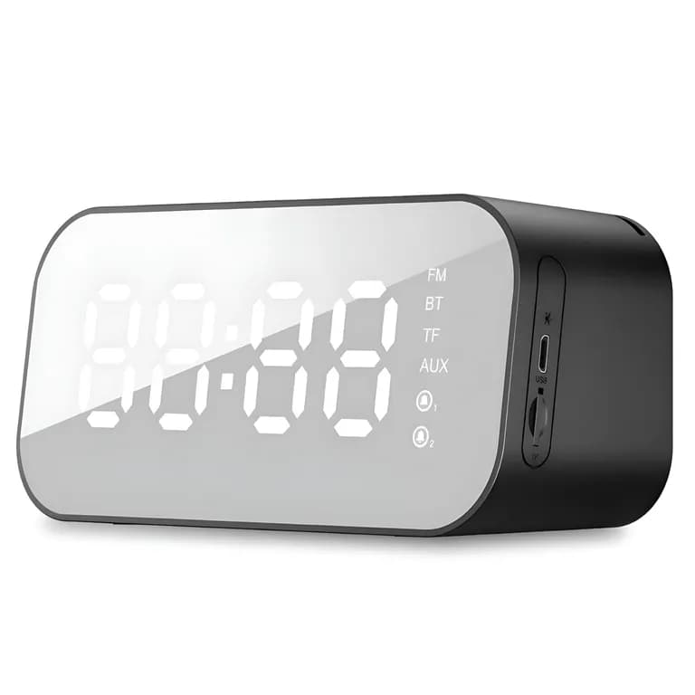 Parlante Bluetooth con Despertador / Termometro/ Radio