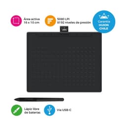 Tableta Grafica Digitalizadora Inspiroy RTS-300 Black