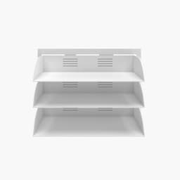 Bandeja Triple Porta Documentos Colgante Blanco Form
