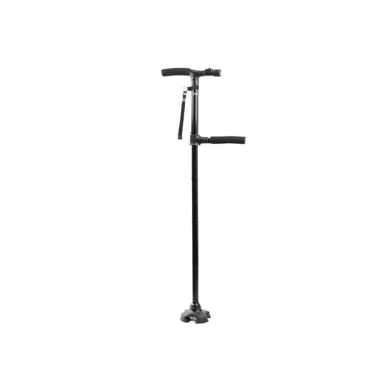 Baston Plegable Con Luz Led Y 4 Puntos De Apoyo - SC