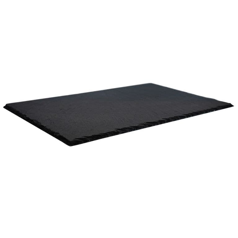 Plato Rectangular Piedra Pizarra
