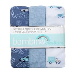 Set 3 Tutitos Suavecitos Azul Autos Nino