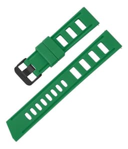 Correa Reloj Caucho Fkgj Variedad Colores 20mm 22mm Verde 22