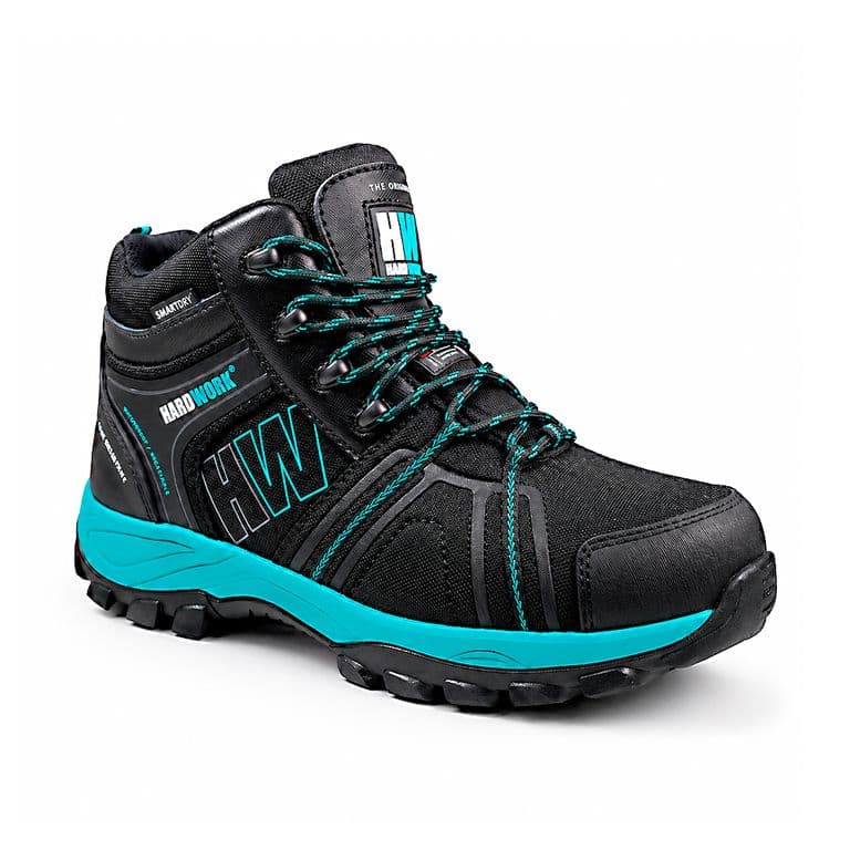 Calzado de Seguridad HW Bering Low Aqua Negro 39