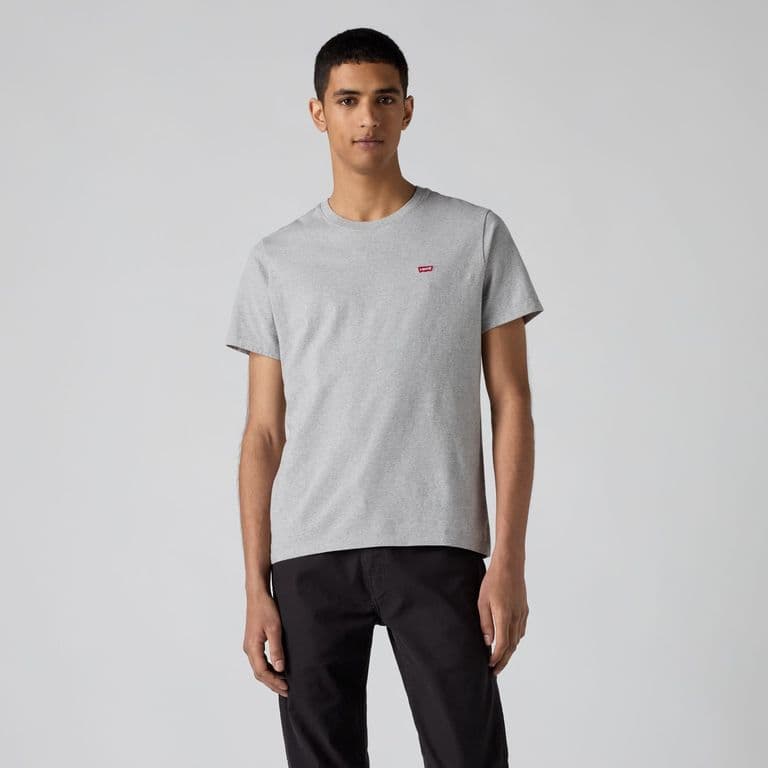 Polera Hombre Regular Fit Gris Gris S