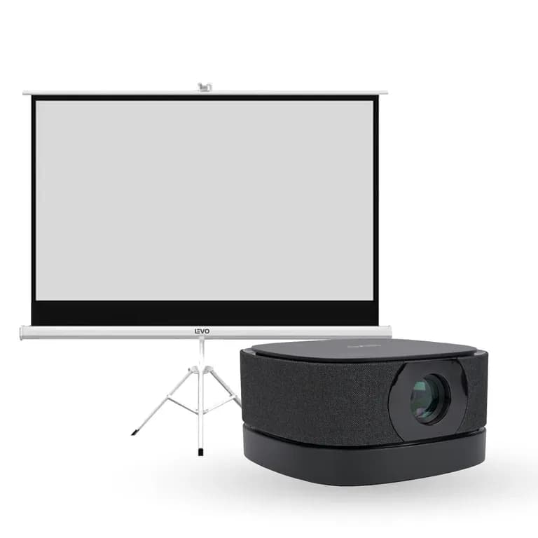 Proyector Portatil Lumix 9000lm + Telon 100"