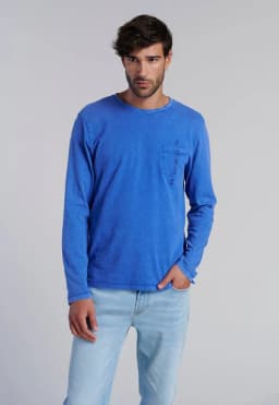 Polera Ml Proceso Fresno Azul Azul S