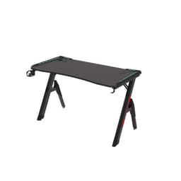 Escritorio Gamer Con Luces 140x60x73cm Negro Gamer Negro