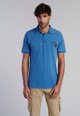Polera Polo Portland Azul Azul S