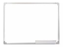 PIZARRA BLANCA ACRILICA MAGNETICA BORDE ALUMINIO 30X40