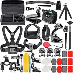 Kit Accesorios 50 Piezas para Camaras Deportivas Gopro u Otras