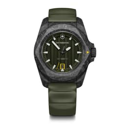 Reloj INOX Automatico correa caucho verde Verde TALLA UNICA