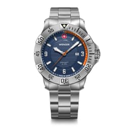 Reloj Seaforce correa acero inox dial azul 43 mm Azul TALLA UNICA