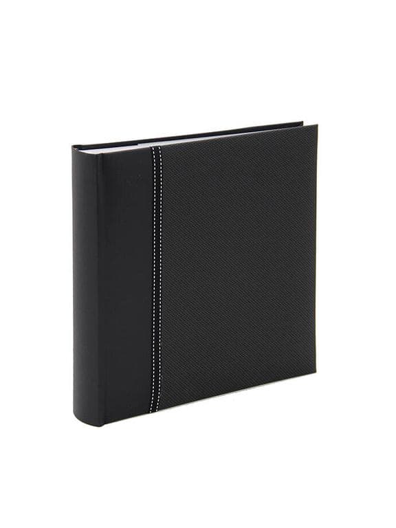 Album negro simil cuero con memo para ensobrar 13x19 cm 200F