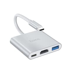 Adaptador HB14 USB-C a HDMI+ Usb