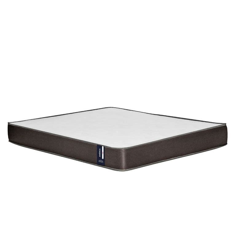 Colchon America 1.5 Plazas Gris 105x190x20 Cm Resorte Bonell Dual Side