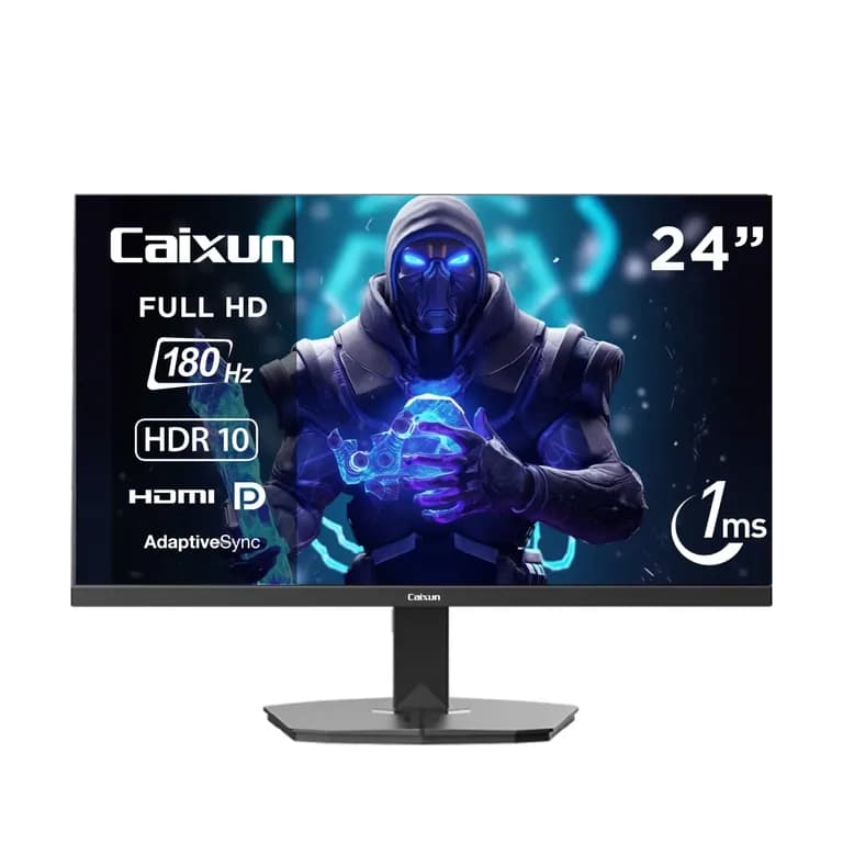 Monitor Gamer Plano 24 FHD VA 180Hz sRGB110% HDMI DP C24F4F