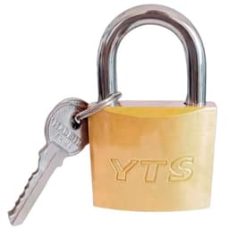 Candado A Llave 25mm Metal Maleta Casillero Equipaje Locker