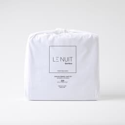 Sabanas 1 Plaza 100% Bambu Twill 230 Hilos Essentials Liso Blanco