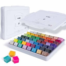 SET GOUACHE 56 COLORES / 30GR (ESTUCHE BLANCO)