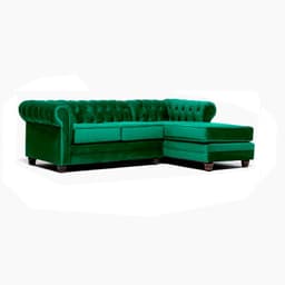 SECCIONAL CHESTERFIELD DERECHO VERDE...