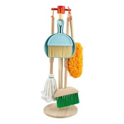 Juguete Set De Aseo Y Limpieza De Madera Para Ninos