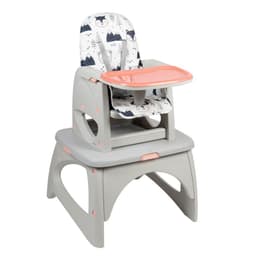 Silla de Comer Escritorio Foodzy 4-in-1 Rosado Rosado claro