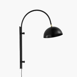 Lampara de Pared Bogen Negro Form