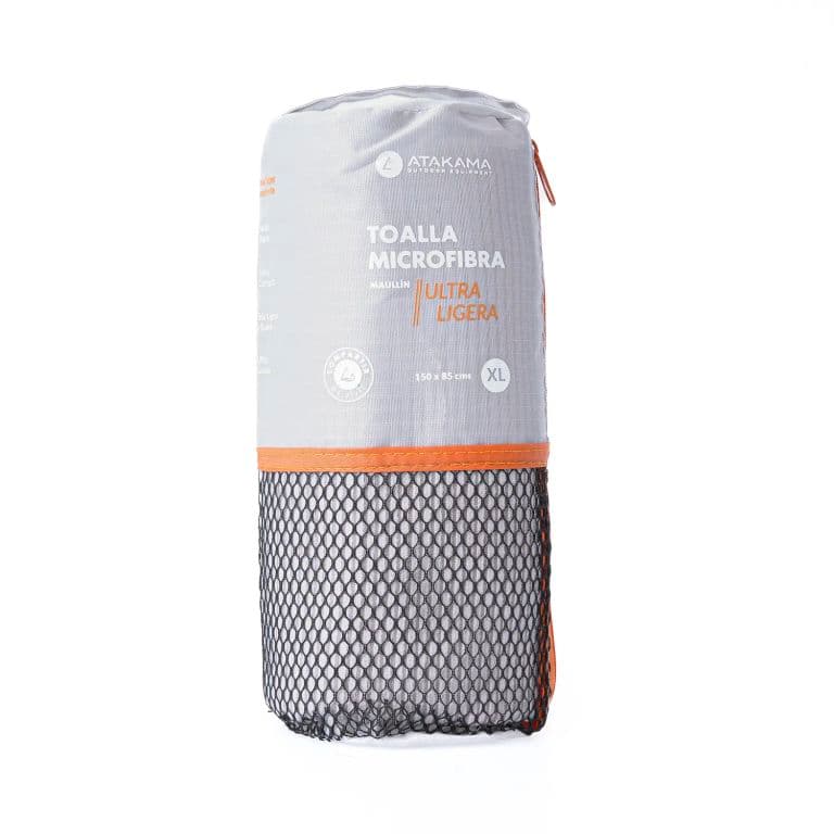 Toalla Microfibra Maullin Gris Xl