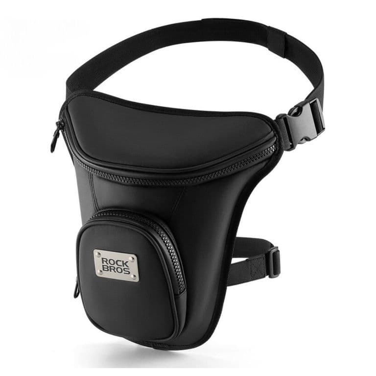 Bolso de pierna para motociclismo MTB001 Negro TALLA UNICA
