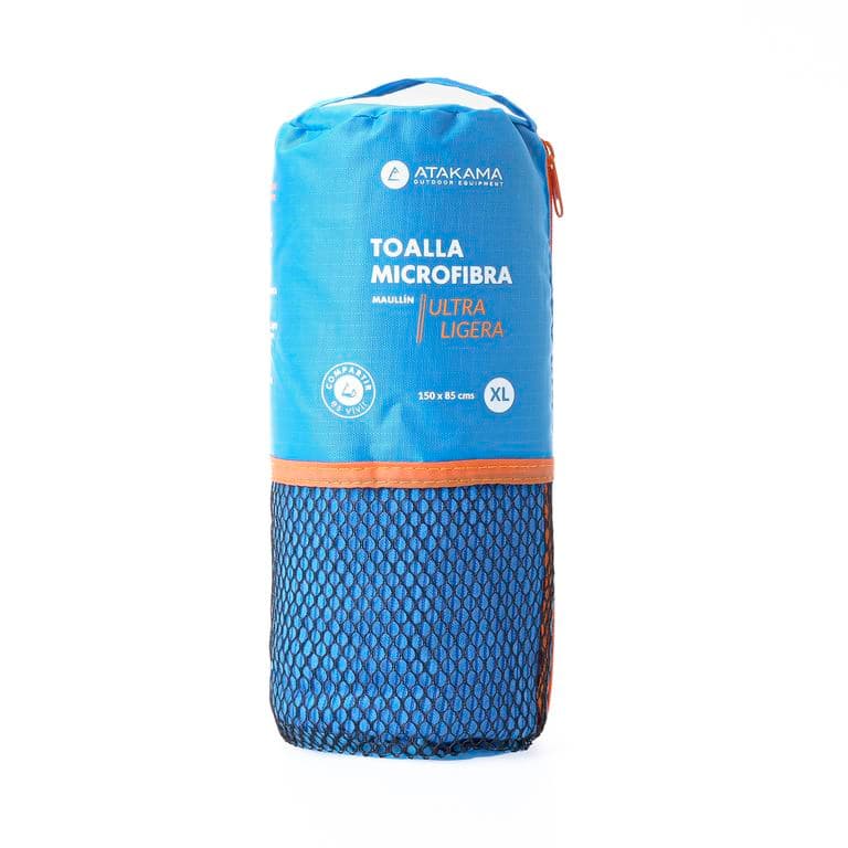 Toalla Microfibra Maullin Azul Xl