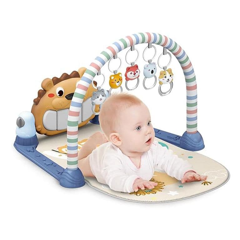 Gimnasio Pedal Piano Leon Azul -
