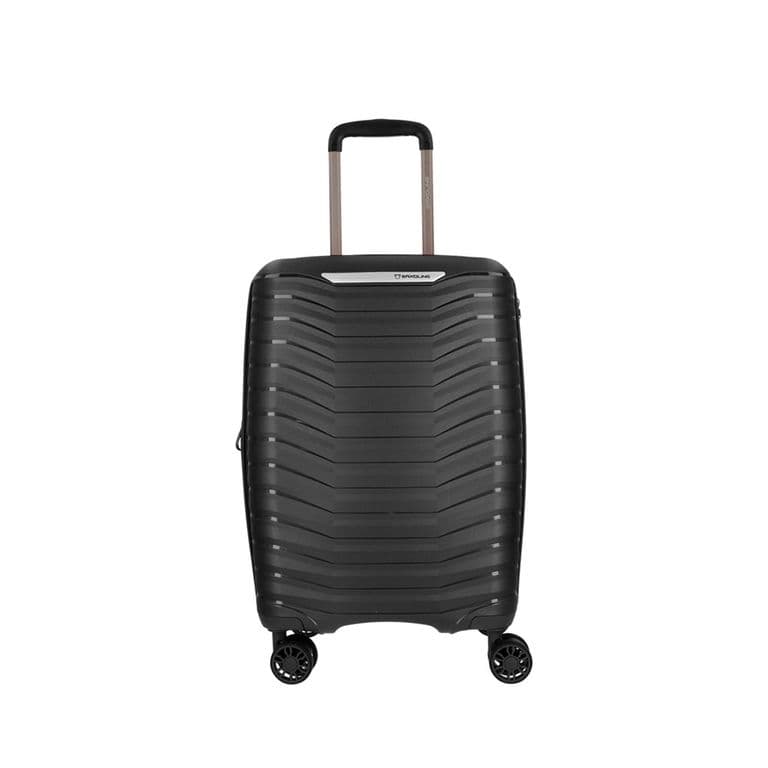 Maleta de Cabina Titanium Pequena Negra Rigida Expandible Negro S