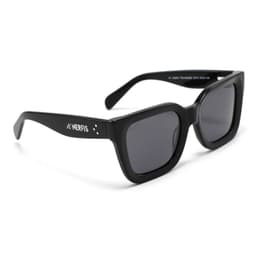 Anteojos de sol Marsella Eco Acetato Black Negro TALLA UNICA